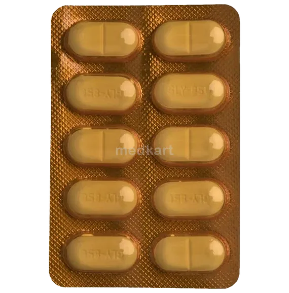 glyciphage 850mg tablet 10's